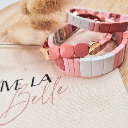 VIVE LA BELLE - Bracelet Belle Color rose